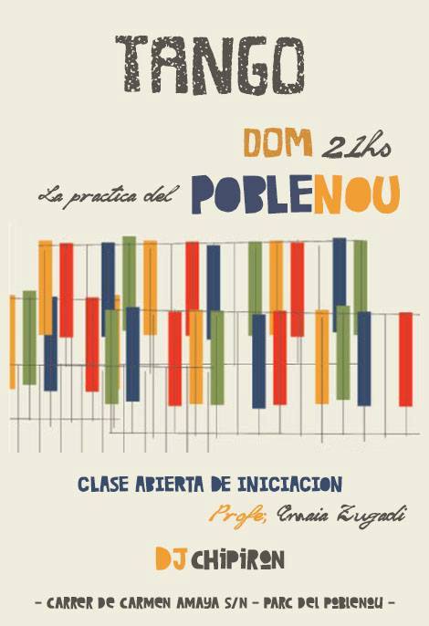 Clase de tango Practica Poblenou