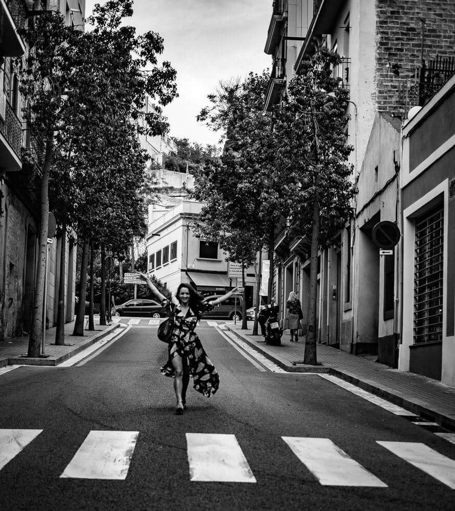 Amaia calles de Poble Sec Barcelona 2018